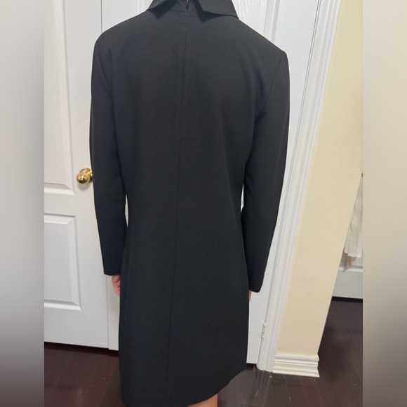 Business Professional Long Sleeve Dress - Black (XS) - Picture 2 of 4